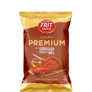 Chips Premium Sobrasada y Miel Frit Ravich | Patatas Gourmet Sin Gluten