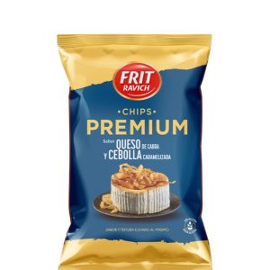 Frit Ravich Chips Premium Sabor Queso de Cabra y Cebolla Caramelizada - 110g